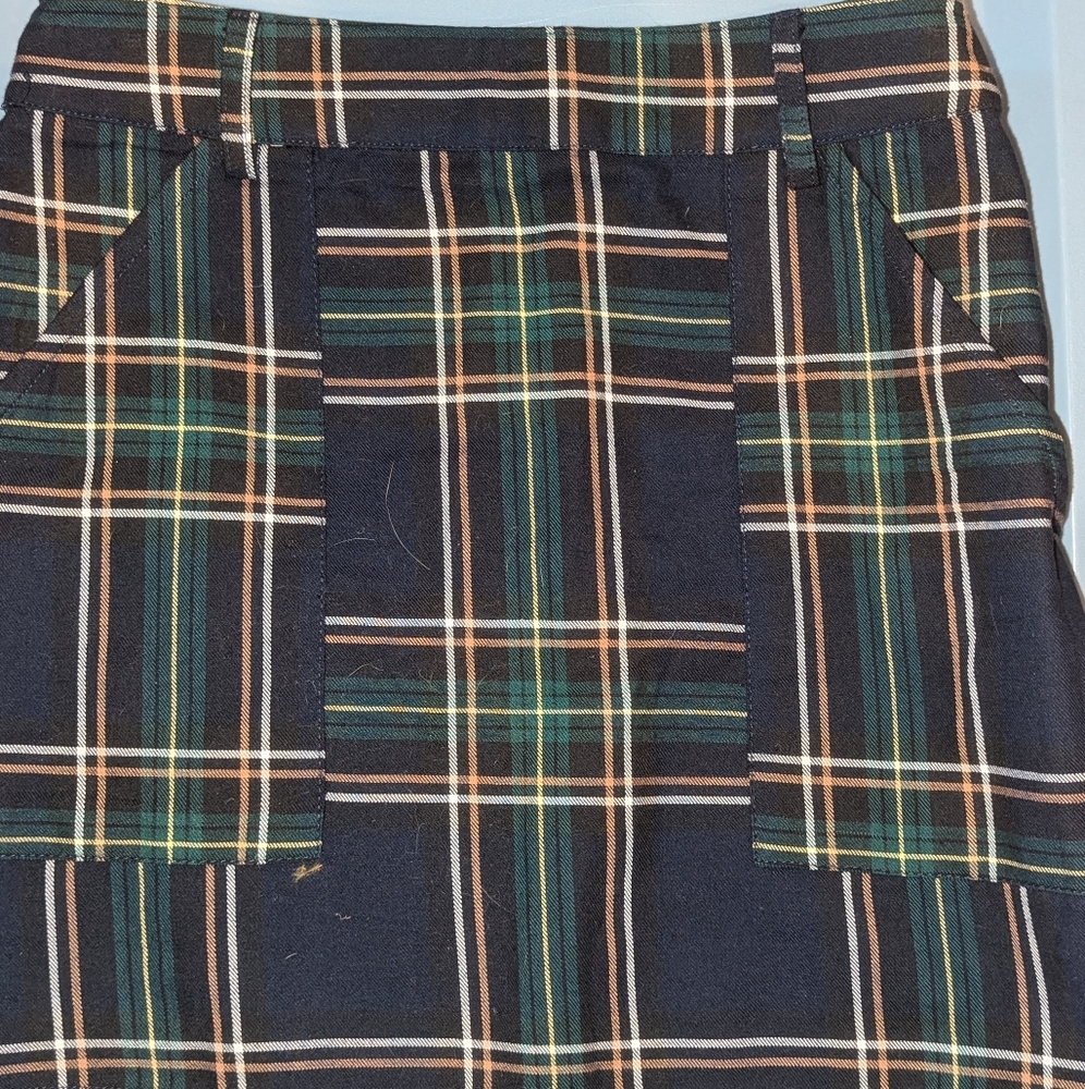 Plaid Mini Skirt